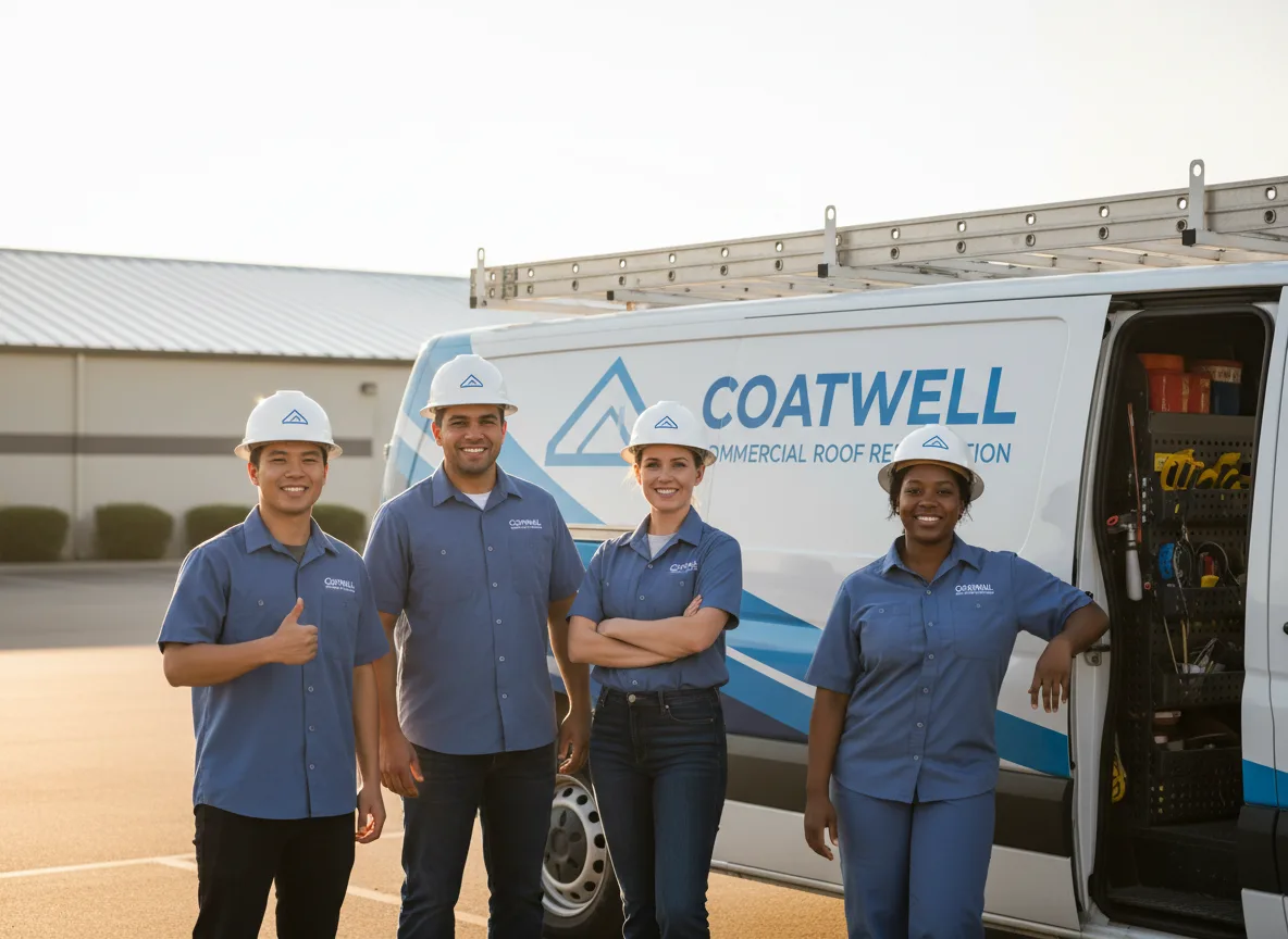 Commercial roof coating company in Monroe Bridge, MA